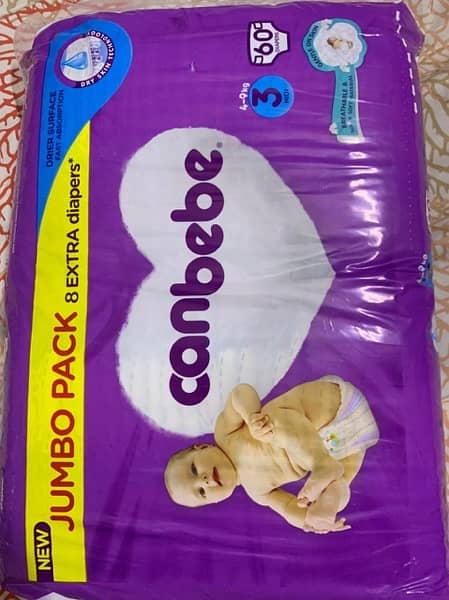 Canbebe diapers (Jumbo pack) 2