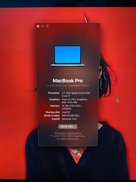 Mac book pro 2018 4