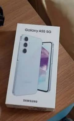 Galaxy A55 8/256 no open full pack pta haa. .