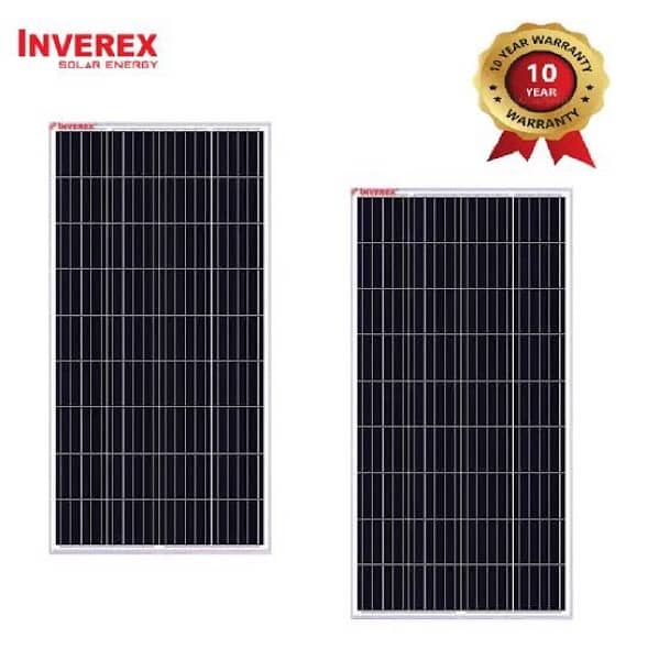 170 watt invrex solar panels new condition 2