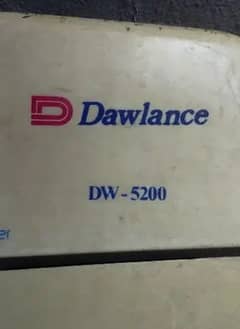 Dawlance washing machine dw5200