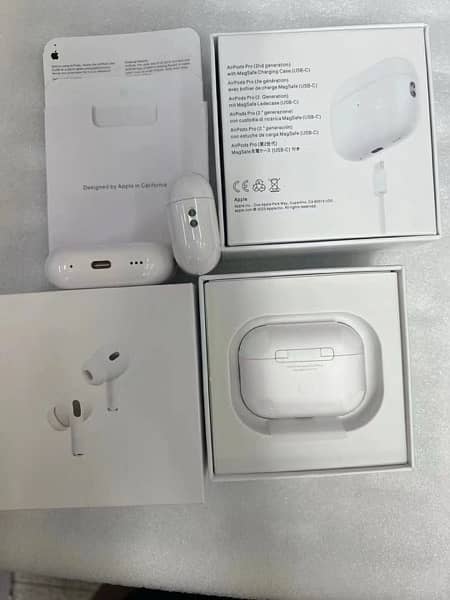 new AirPods Pro 2nd generation c-type with free cover 1
