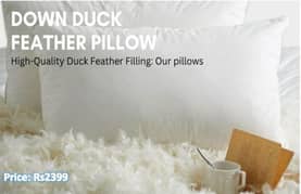 Ultra soft Duck feather pillows