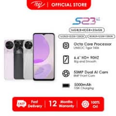 Itel S23 16/128gb color changing back