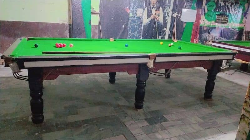 2 snooker Tables 5/10 good condition ccw 5