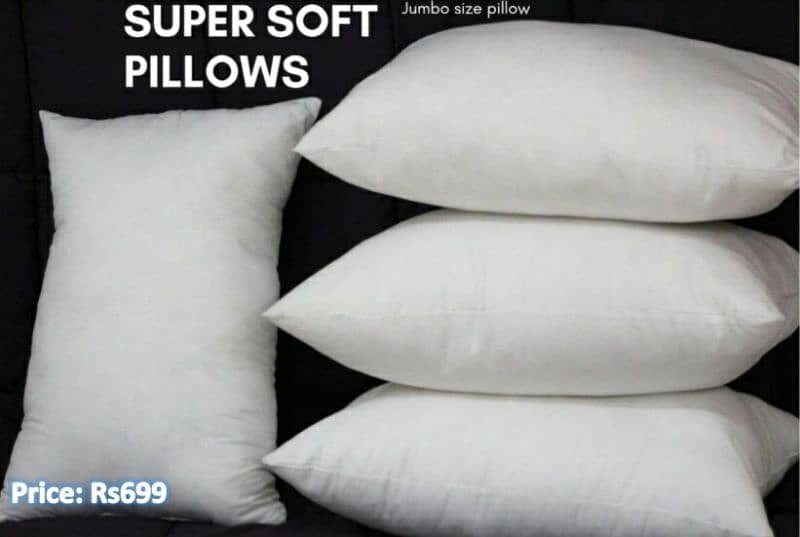 Ultra Soft Pillows according to your requirement. . 4