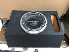 pioneer Woofer with Box