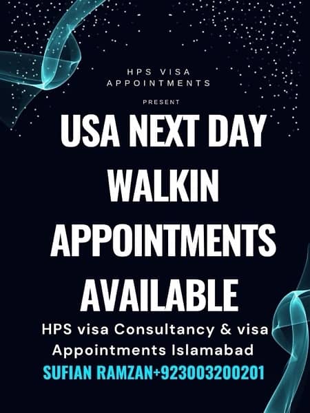 All Countrys  urgent or Normal Visa Appointments Are Available 2