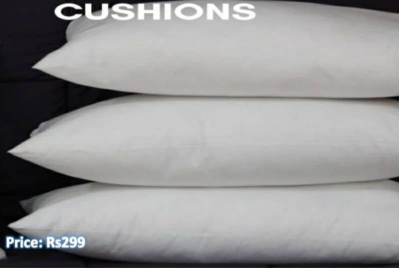 Cushions filled with premium micro fiber and Ball fiber. 2