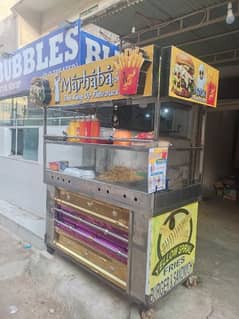 Fast food setup for sale running fries and Burger with 0