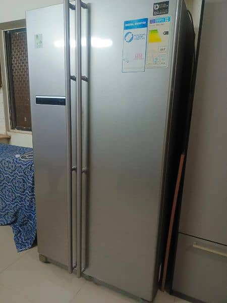 Samsung double door inverter fridge READ FULL AD 1