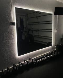 LED lights mirror only 1200 square feet