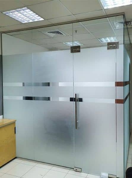 folding Mosquito Net And Room Partition glass wall 10