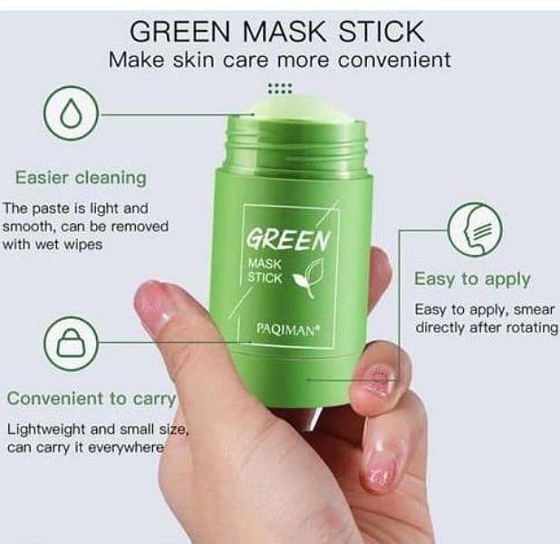 Green Face Mask 1