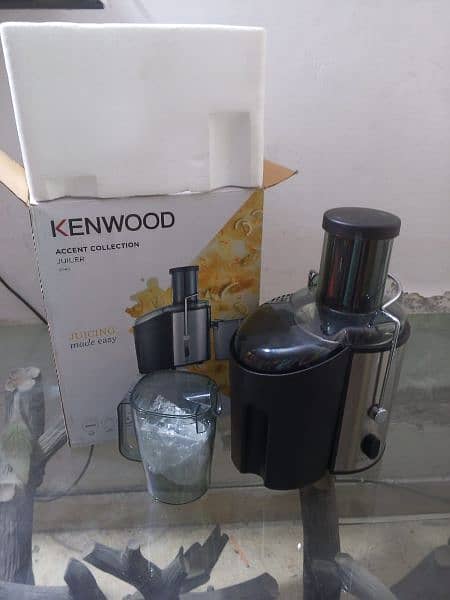 Kenwood juicer machine 1