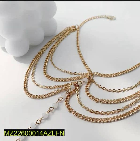 Product Name*: Beautiful Anklet In Golden 2