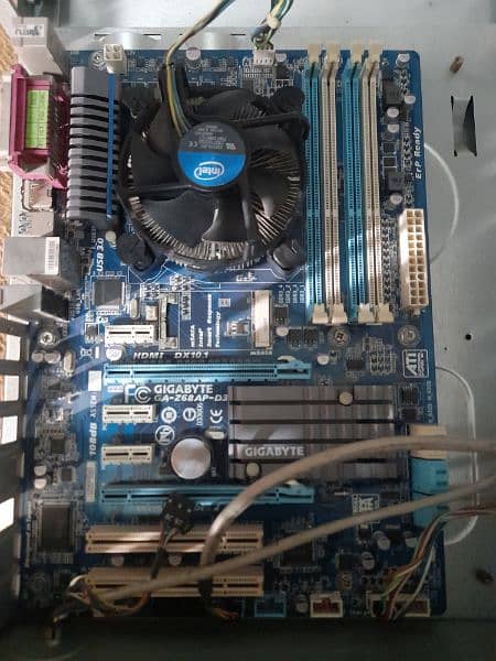 gaming motherboard, processor with case 2