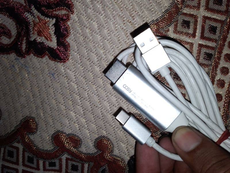 HDMI with c type cable 1