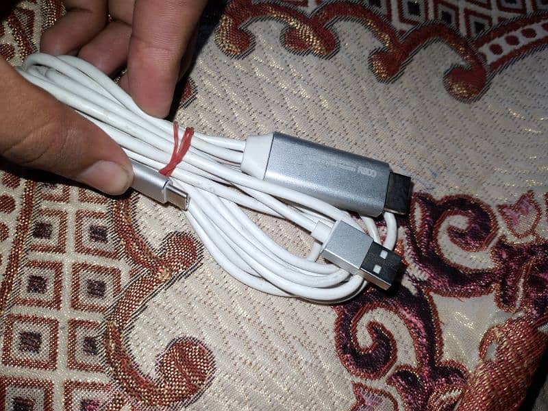HDMI with c type cable 2