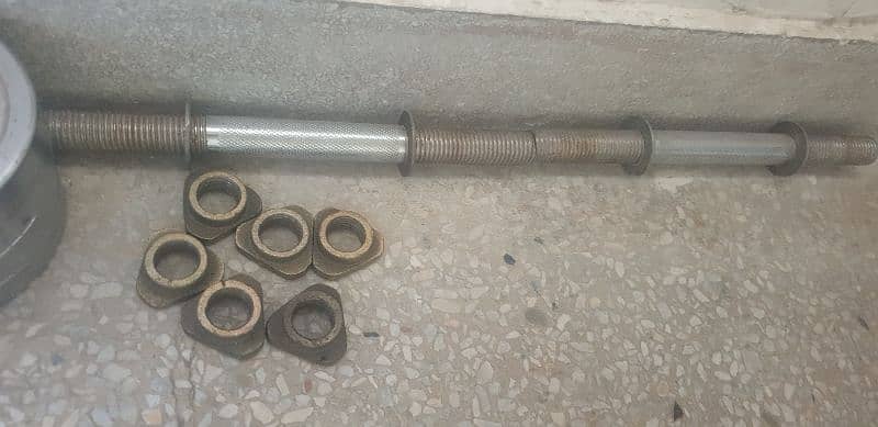 work bench  rod 2 Dumble rod weights plats also contact 03335466306 6