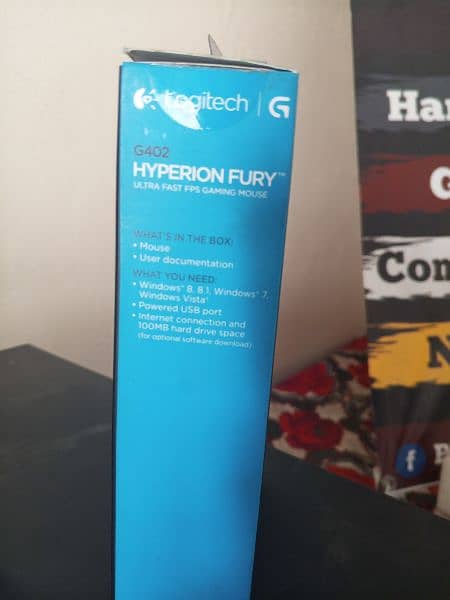 Logitech g403 gaming mouse original Hyperion fury 2