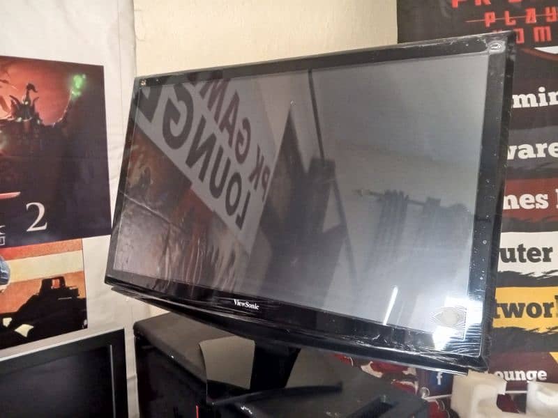 gaming led monitor 24inch black lite and slim view sonic full hd 0