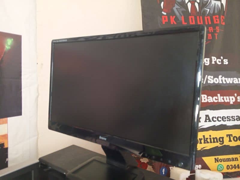 22 inch led monitor black wide full hd 1920x1080 8