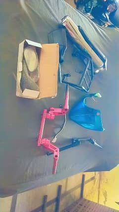 ybr accessories in good condition