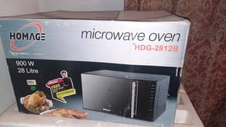 microwave oven completely new untouched