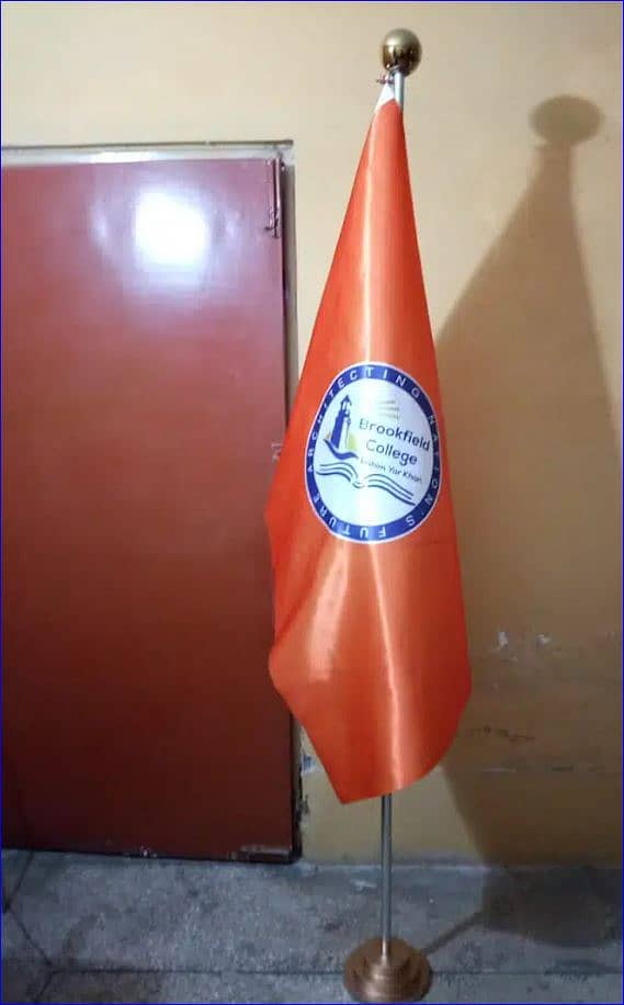 Flag & pole for school, College, University for office decoration 2