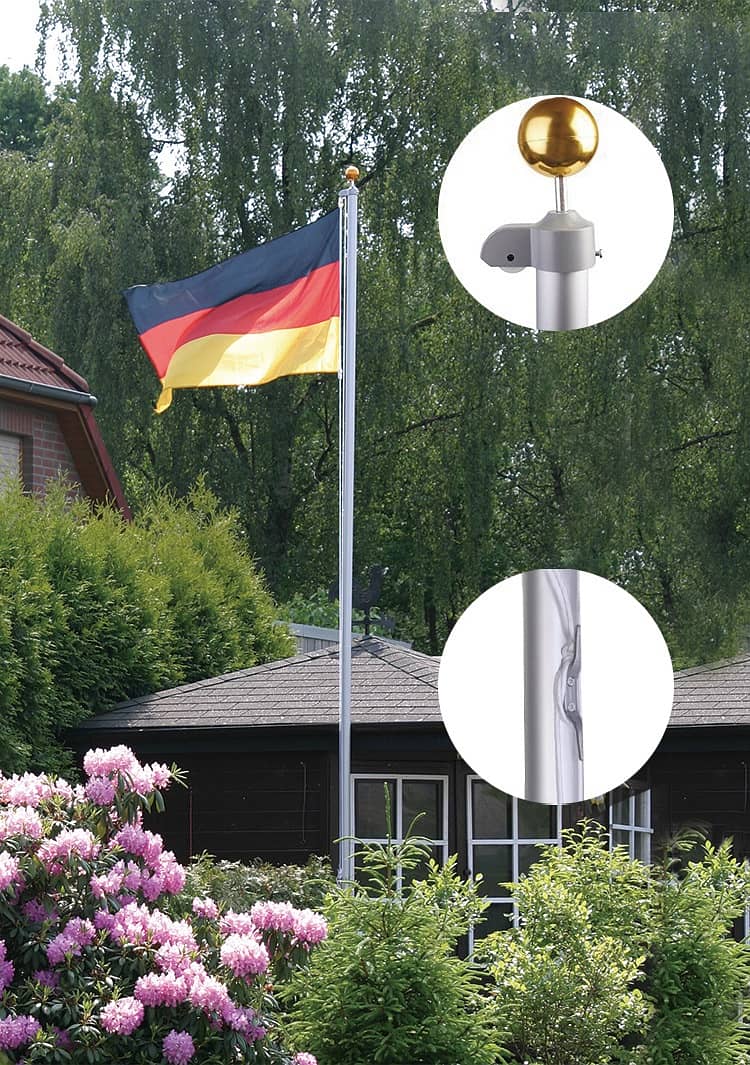 Flag & pole for school, College, University for office decoration 15