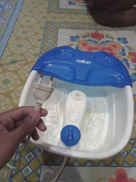 foot massager water tub vibrator urgent sale 2