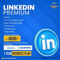 LinkedIn Premium 6months career plan!