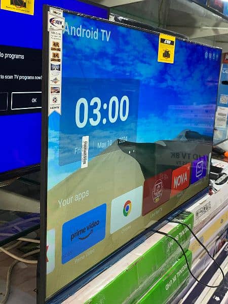 Led Tv Smart 55 inches new model ultra 4k Bezeless Design 65" 75" 85" 1