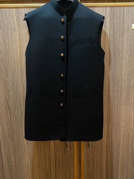 Men Black Waist Coat 0