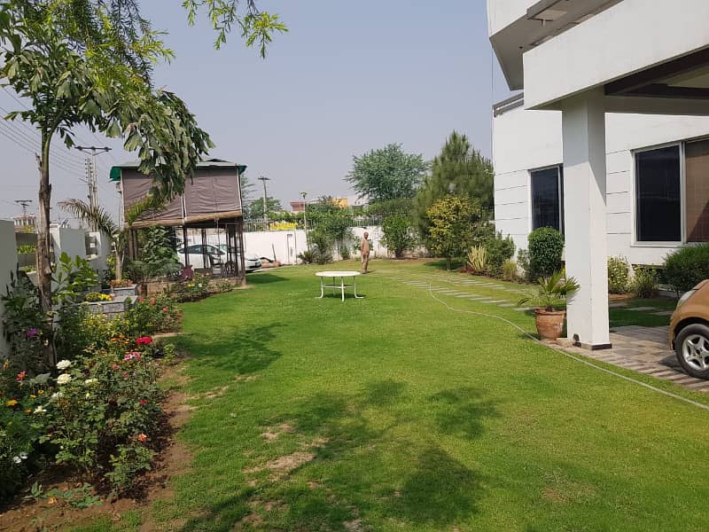 53-Marla Corner Facing Park Owner Built Modern Bungalow For Sale In Valencia Town Lahore 1