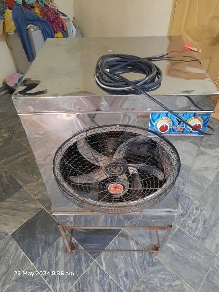 12v Solar Lahori Air Cooler with Stand 0