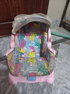 baby swing and coat for sale 9/10 condition