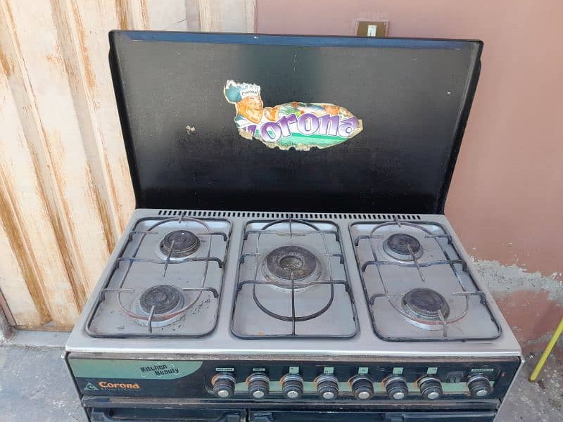 5 stoves cooking range for sale contact 0334-9872847 1