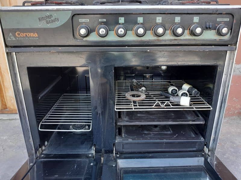 5 stoves cooking range for sale contact 0334-9872847 3
