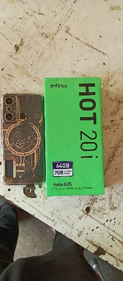 infinix hot 20i 7 ram 64 GB memory