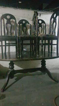 Used Affordable Dining Table & Chairs for Sale 0