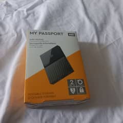 2 TB my passport WD