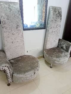 High back chairs
