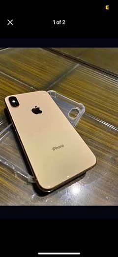 iPhone XS gold 0