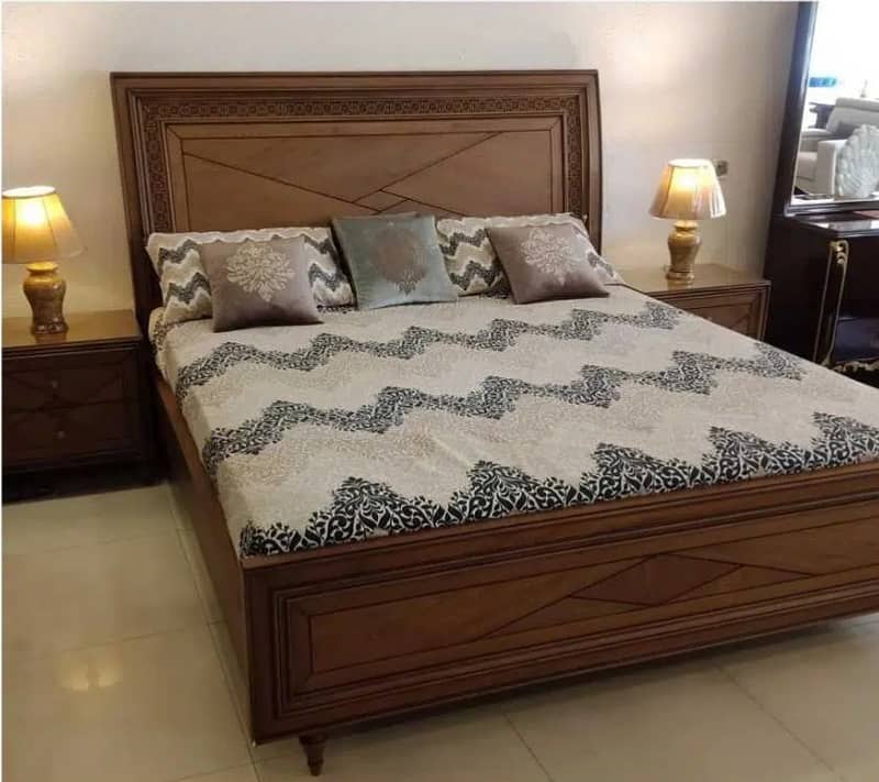 Bed Set/Poshish bed/Bedroom Set/King Size beds/Double Bed 15