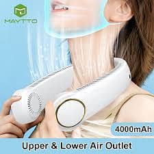 Stay Cool Anywhere with the Neck Hanging Fan! Hanging Neck Fan 5