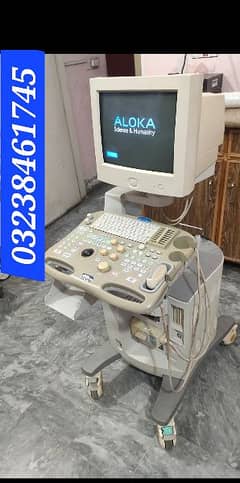 Aloka 3500 Japanese colour Doppler ultrasound machine