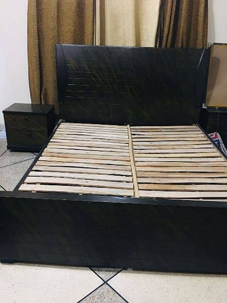 Bed,Side Table,Matress for sale 4