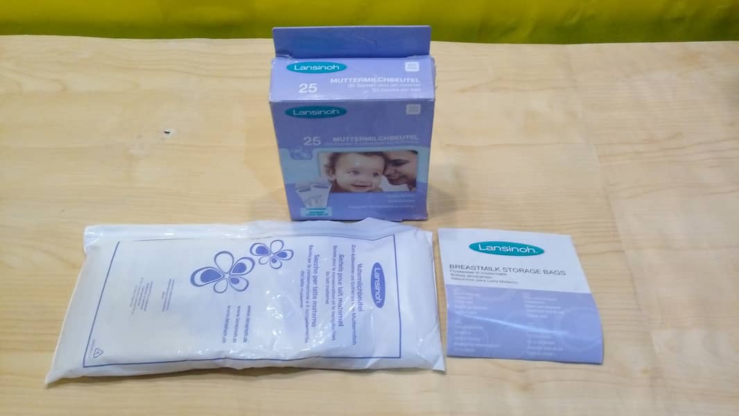 Lansinoh Milk Storage Bags for Baby Feeding 1